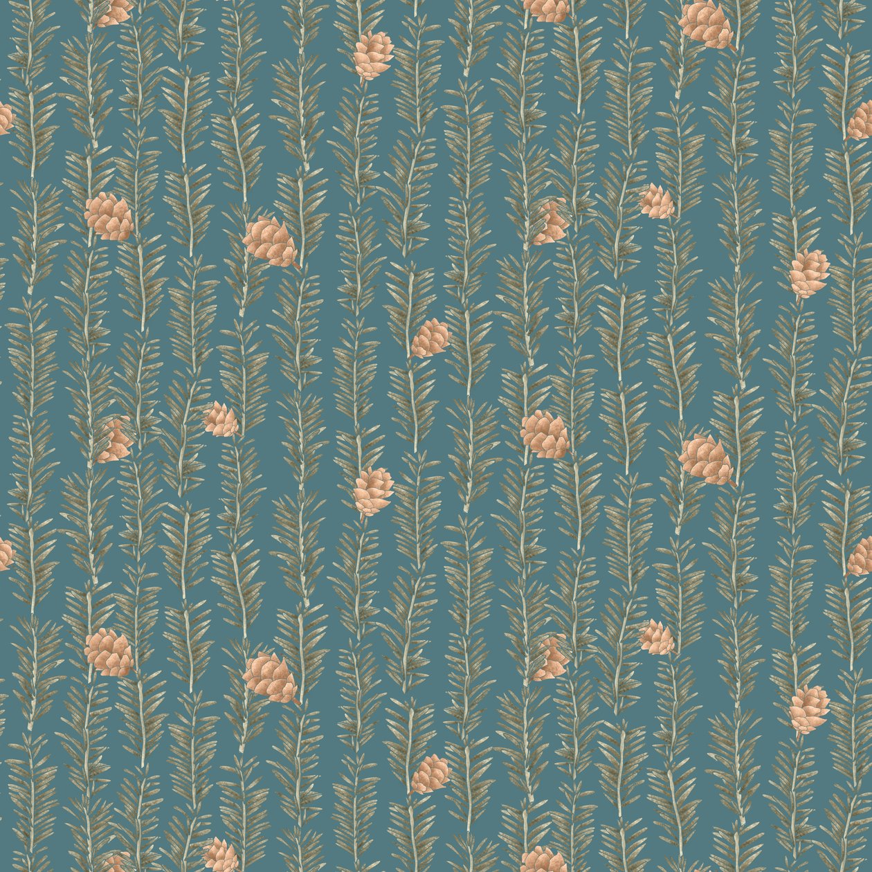 Western hemlock pattern by Stacy Hsu