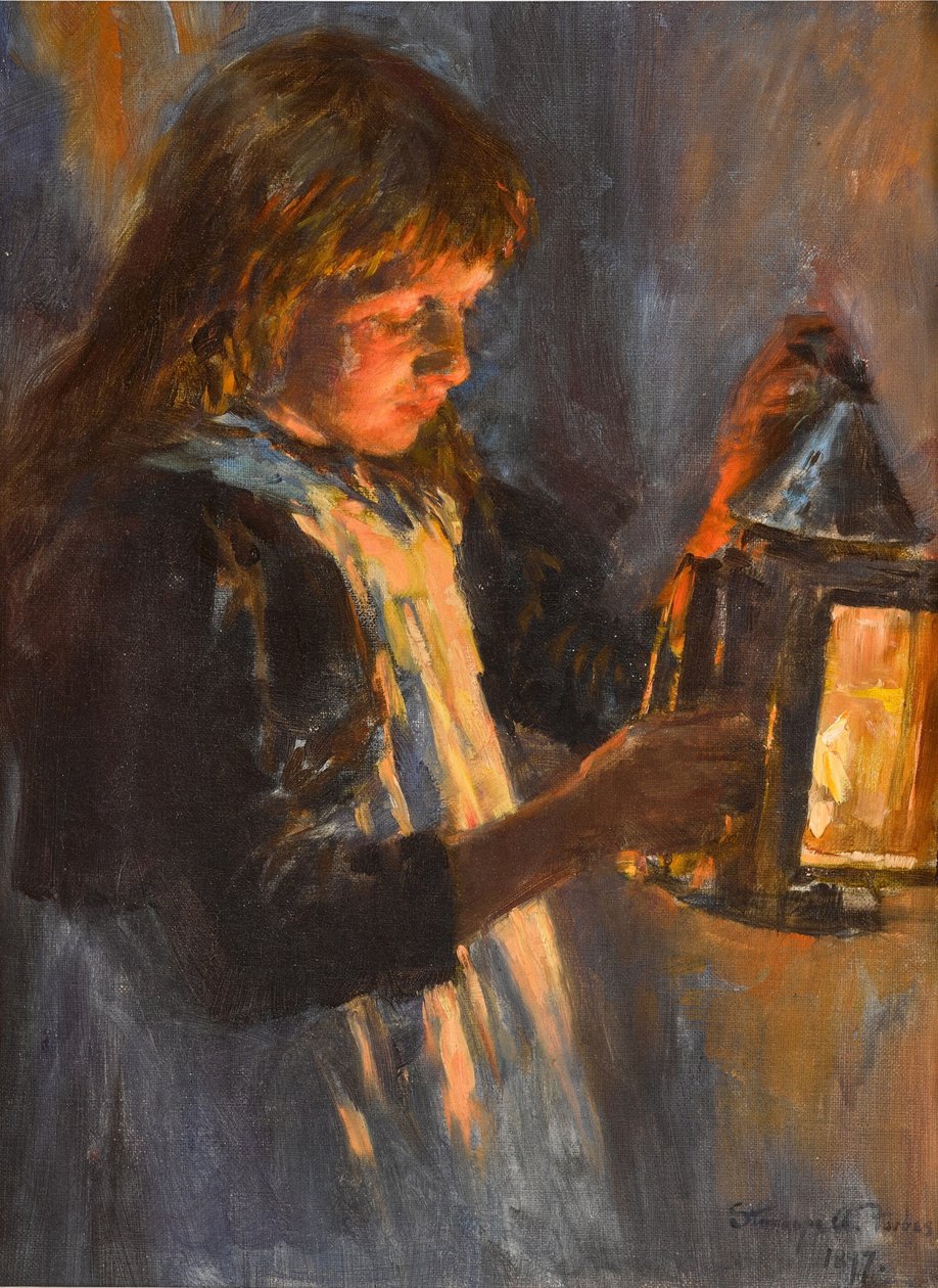 The Lantern by Stanhope Forbes