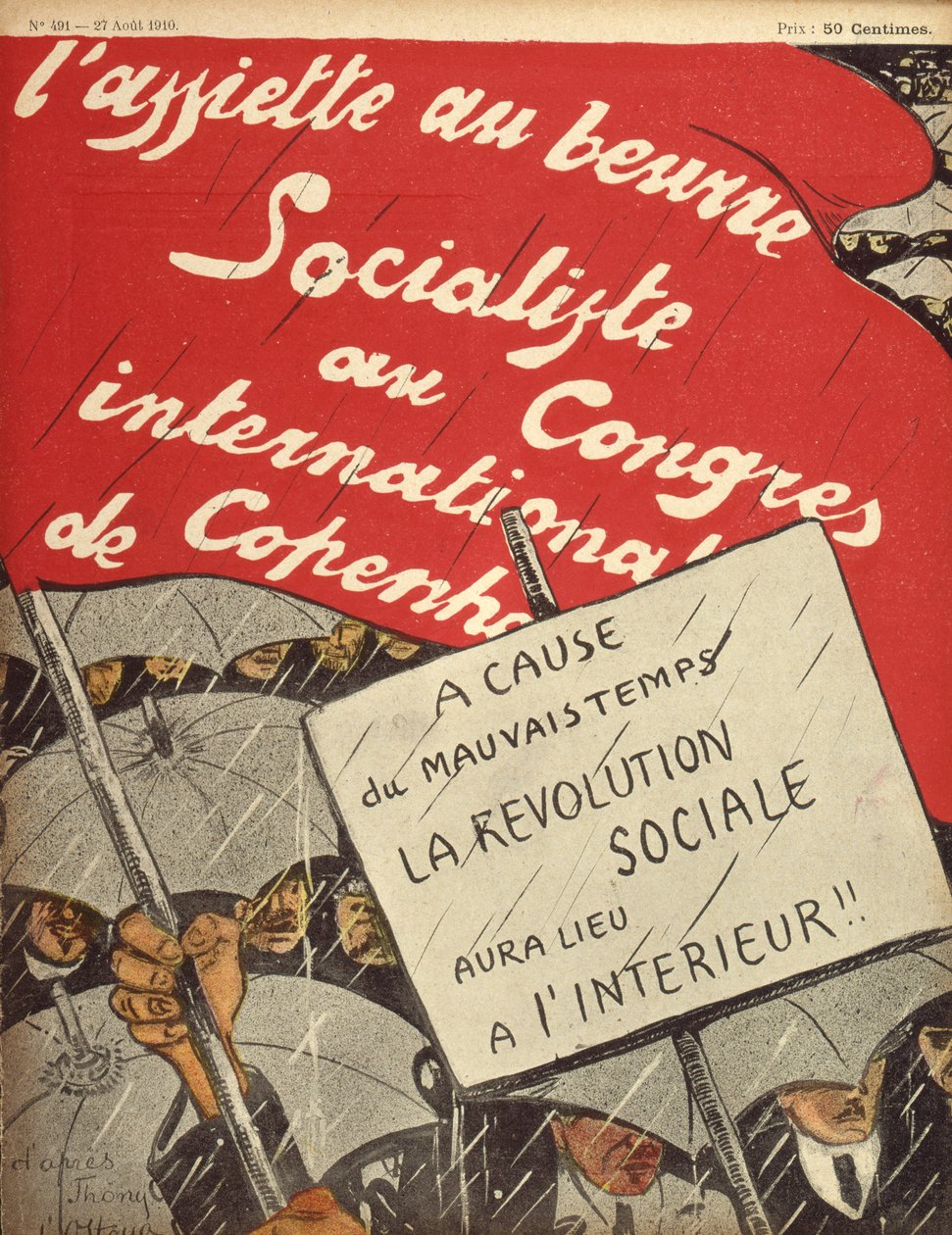 Because of Bad Weather, the Social Revolution Will Take Place Indoors, Title Page from L