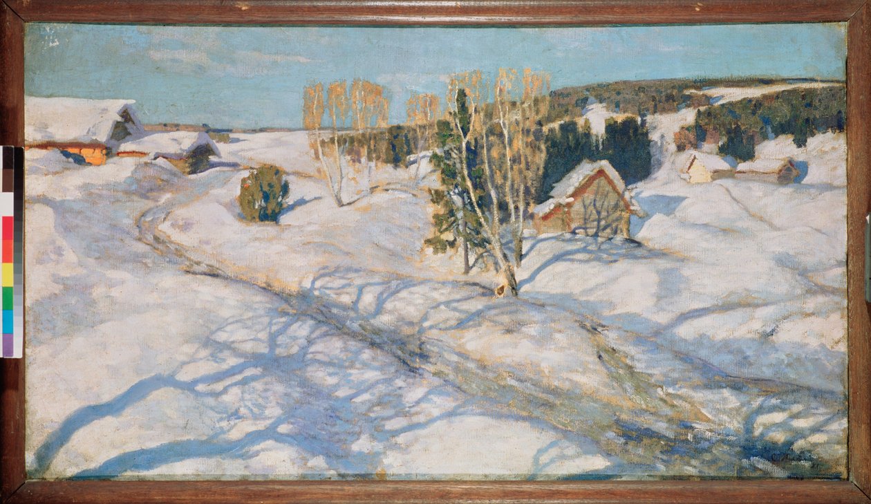Blue Snow by Stanislav Joulianovitch Joukovski