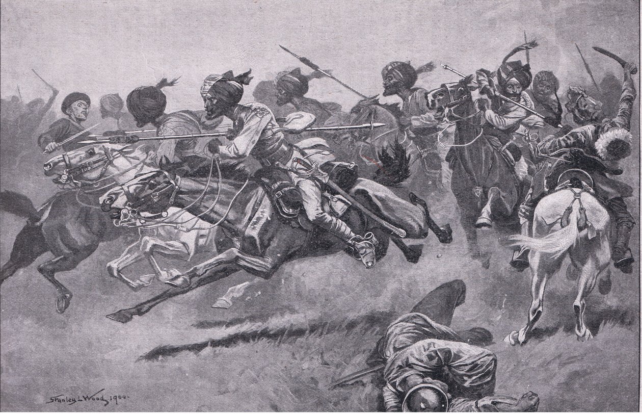 On the Expedition to Pao-Ting-Fu: A Charge of the Bengal Lancers by Stanley L. Wood