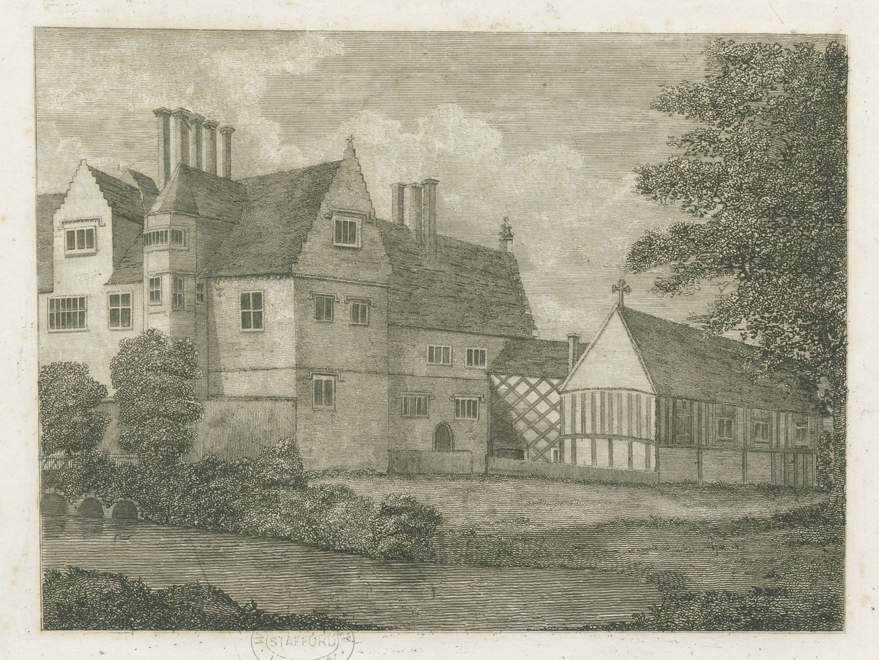 Brewood - Black Ladies Priory by Stebbing Shaw