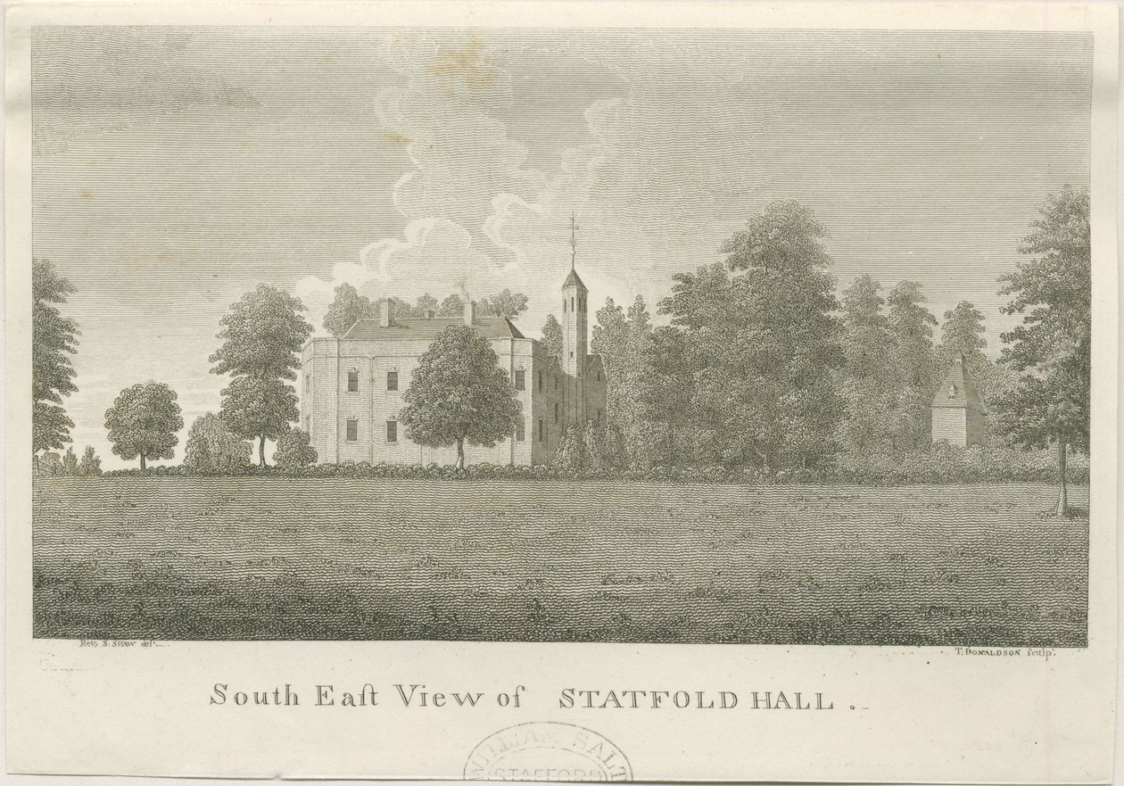 Statfold Hall by Stebbing Shaw