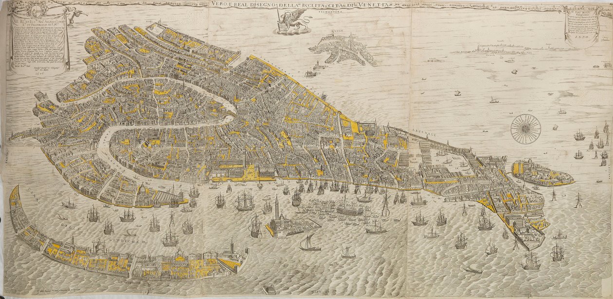 Panorama of Venice by Stefano Scolari