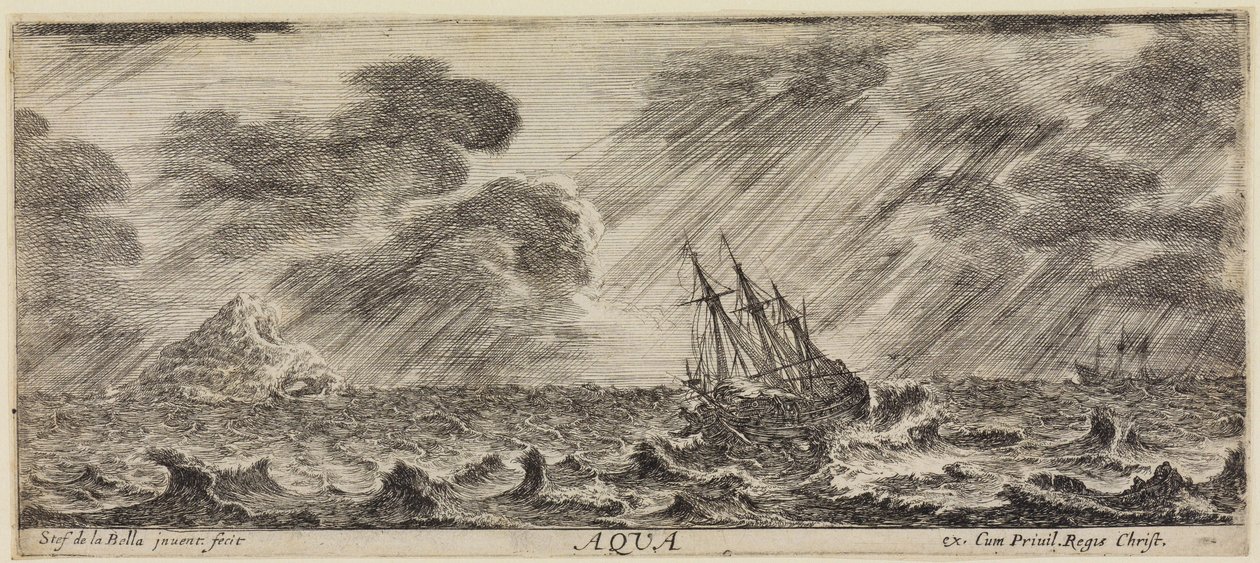 The Four Elements: Water by Stefano della Bella