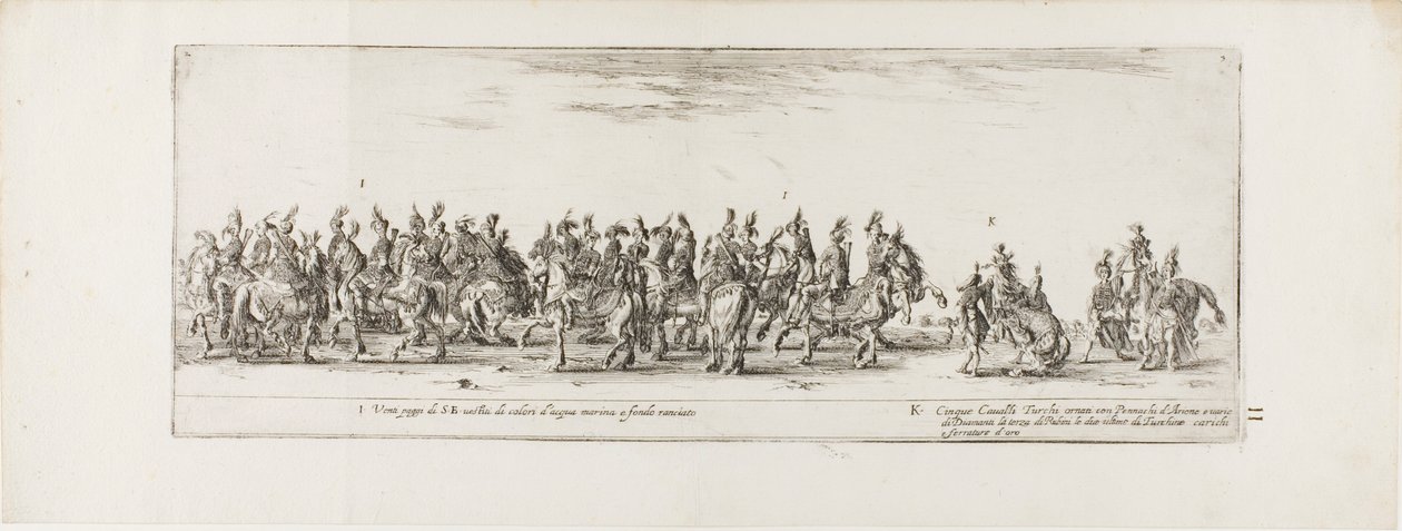 Entrance of the Ambassador of Poland into Rome by Stefano della Bella