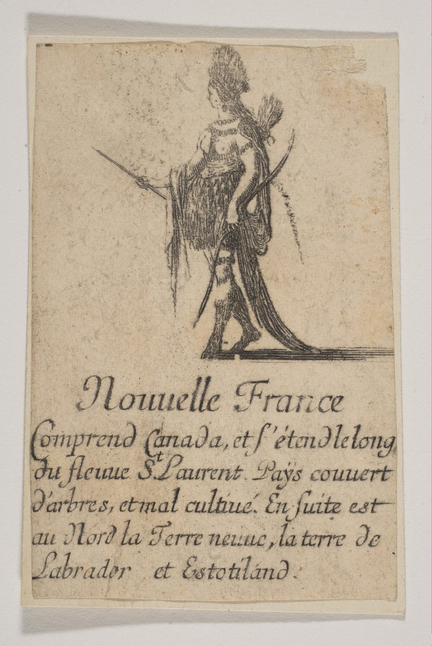 Nouvelle France by Stefano della Bella
