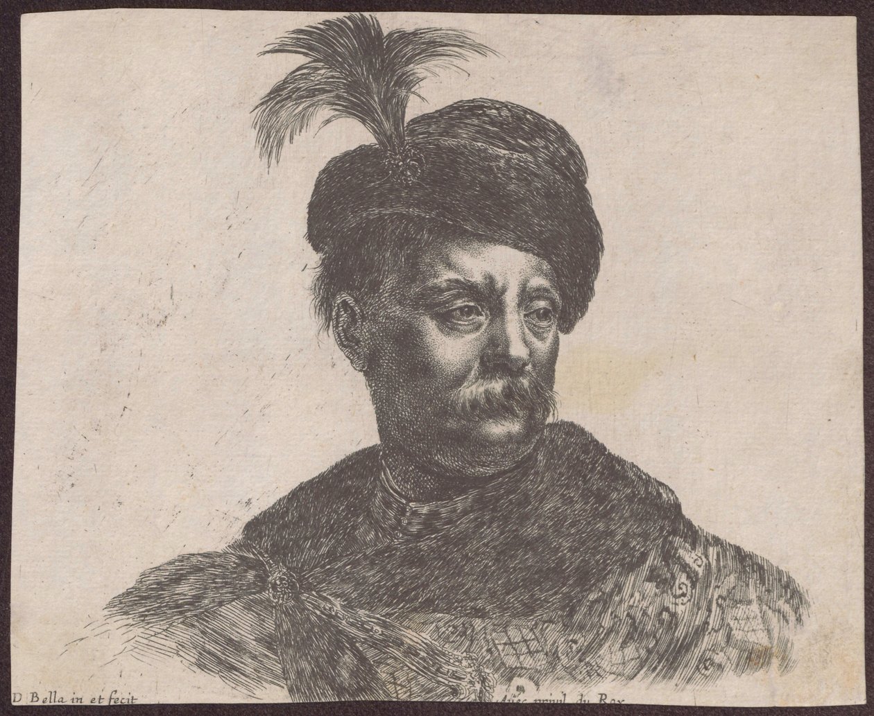 Study of a Polish Nobleman in Bust, from the Series 