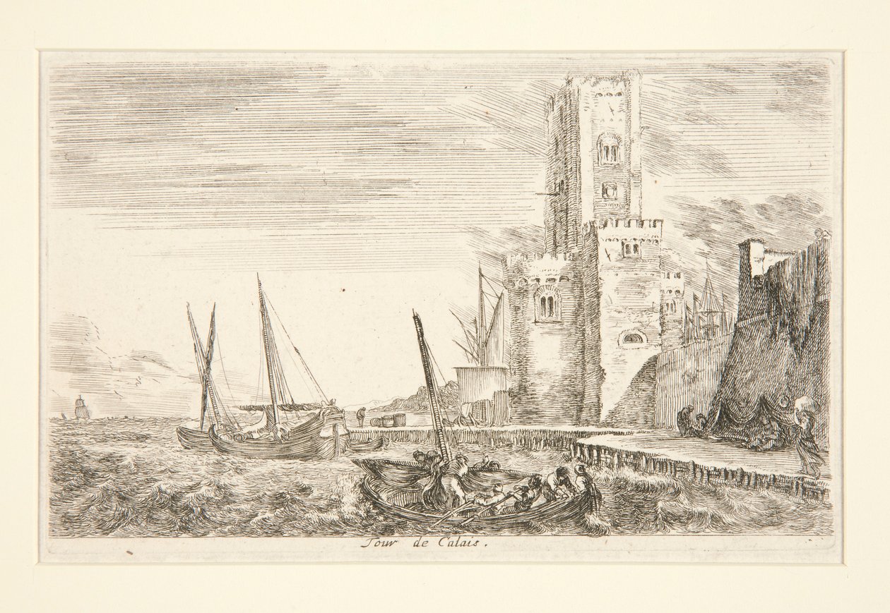 Tower of Calais by Stefano della Bella