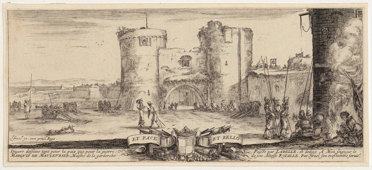 Two Gossiping Women, Sheet 4 from the Series "Various Figures and Countries" by Stefano della Bella