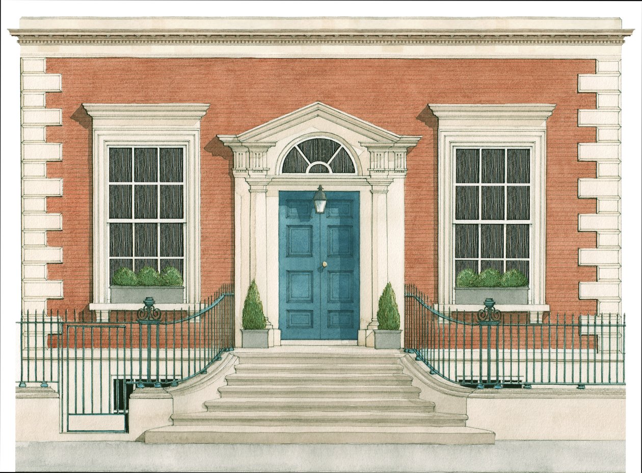 18th-Century British Doorway (Georgian) by Stephen Conlin