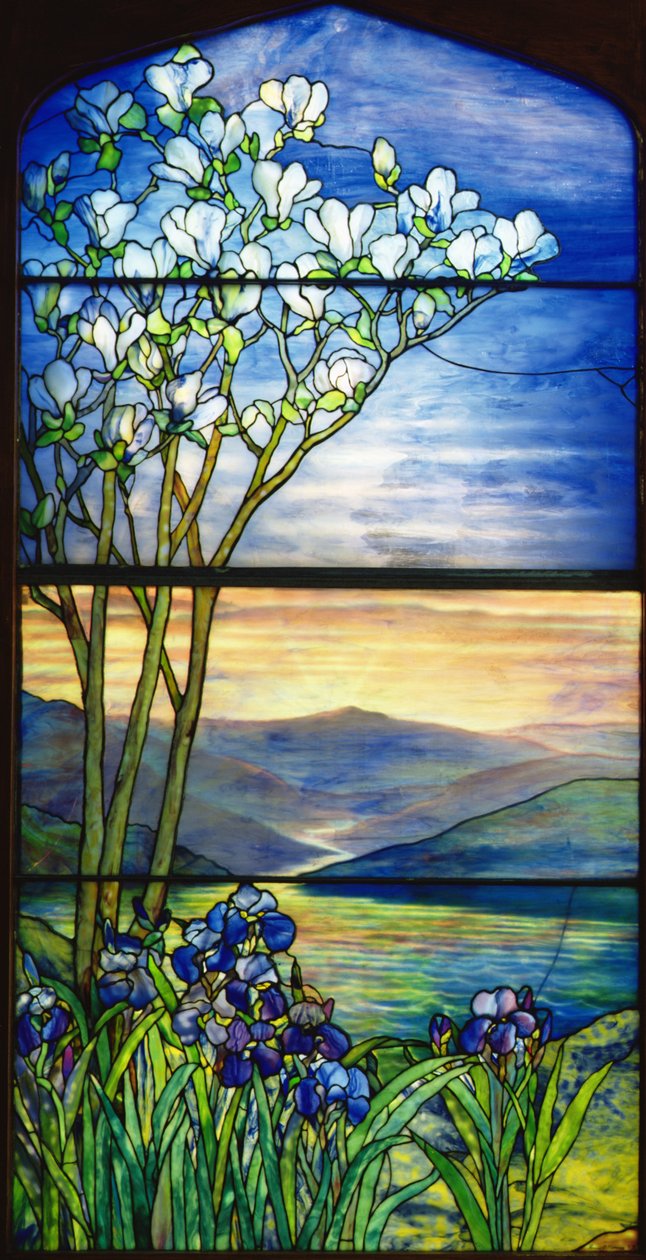 Landscape Window by Studios Tiffany
