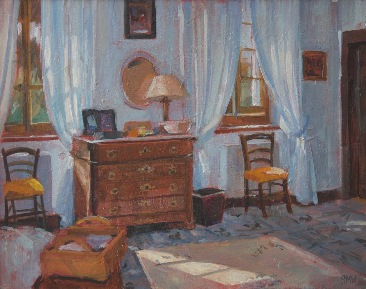 French Bedroom by Sue Wales