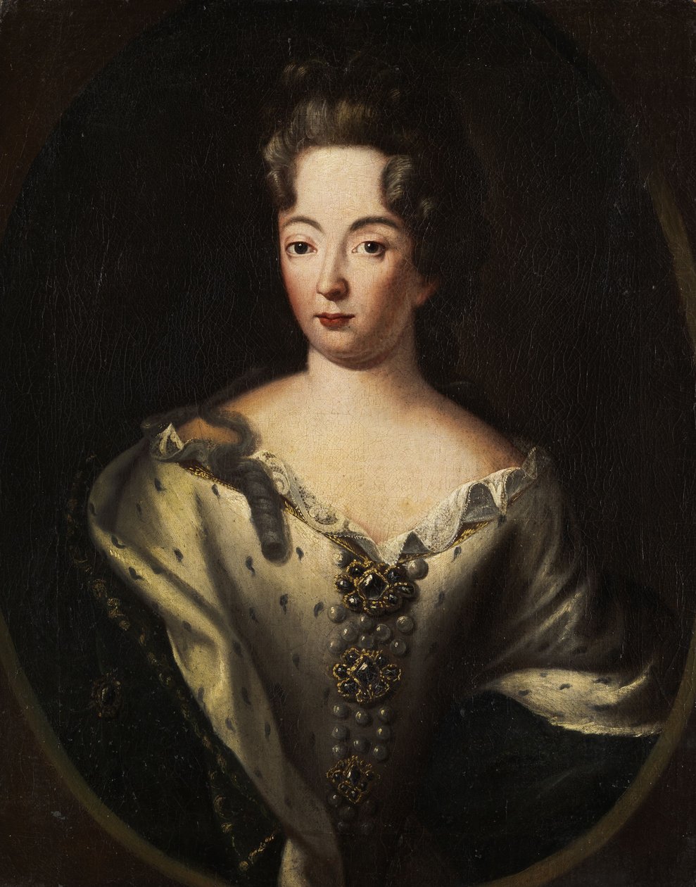 Portrait of a Lady by Süddeutscher Maler des 18 Jahrhunderts - Anonymous
