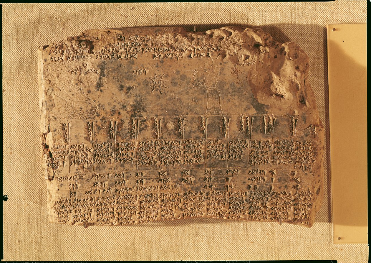 Astrological Tablet, from Uruk (now Warka, Iraq) by Sumerian