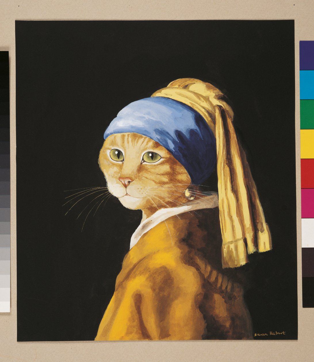 Illustration from Cats Galore! A Compendium of Cultured Cats by Susan Herbert