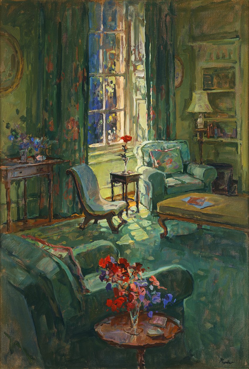 Sunlight and Sweet Peas by Susan Ryder