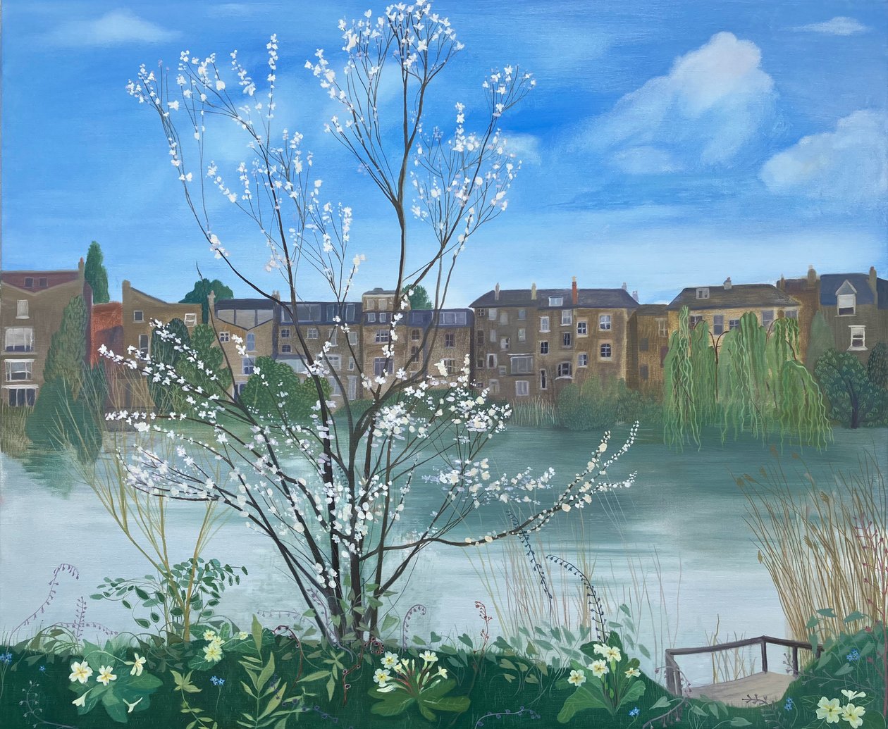 Pond No 1, Hampstead Heath, 2025 by Suzy Fasht