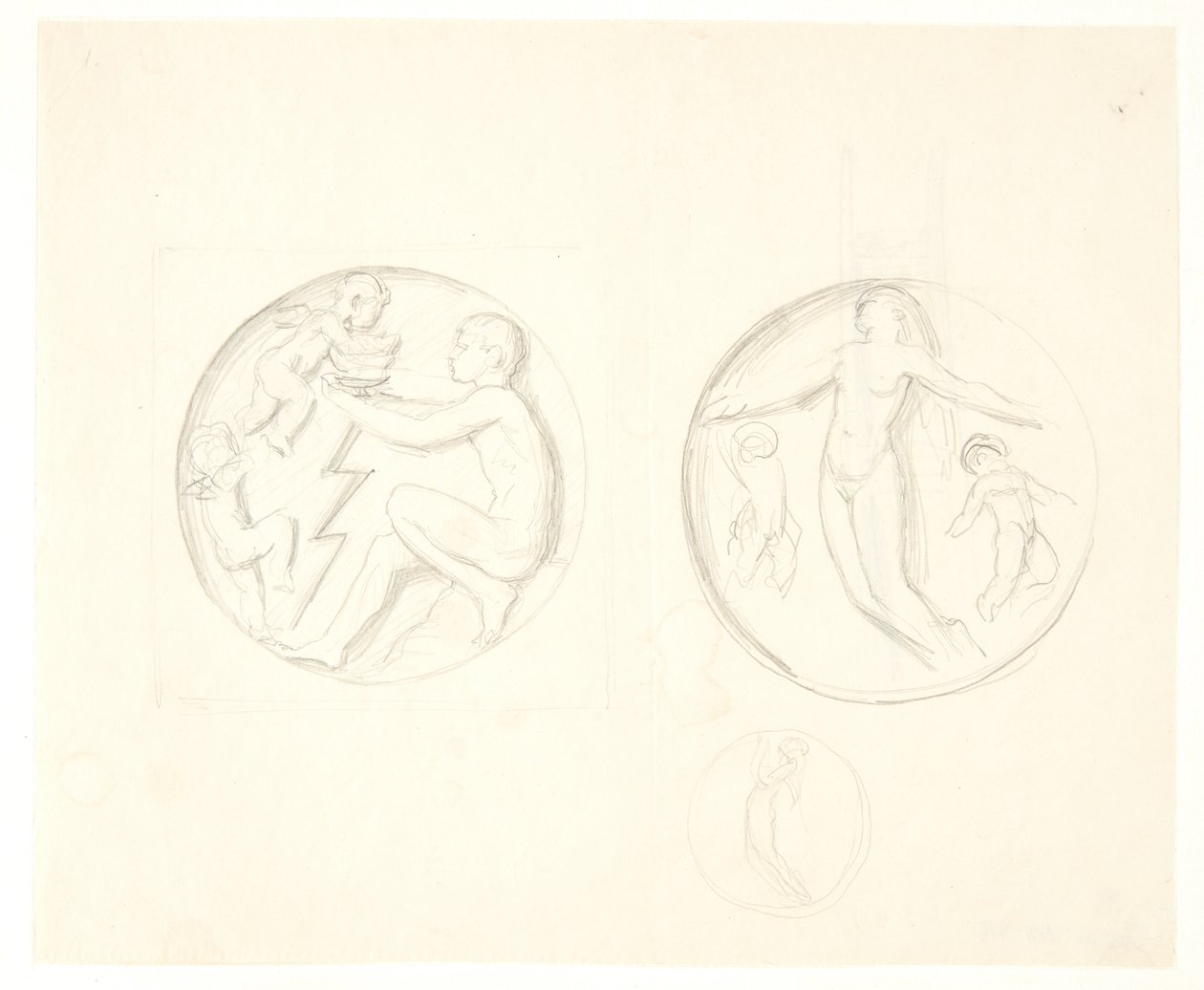 Draft for Reliefs by Svend Rathsack