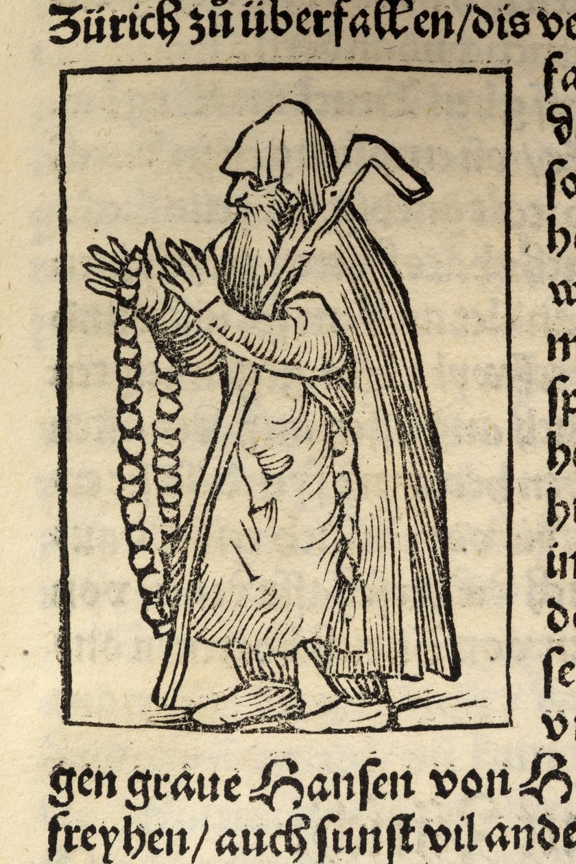 Illustration from Cosmographia by Sebastian Muenster, Basel 1544 by Swiss School
