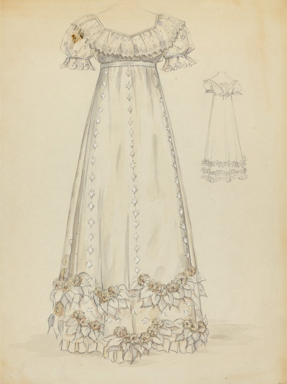 Evening Dress by Sylvia De Zon