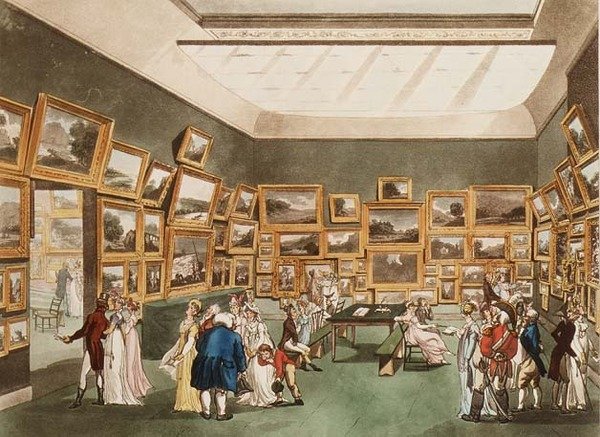 Old Bond Street: Exhibition of Watercolour Drawings from Ackermann
