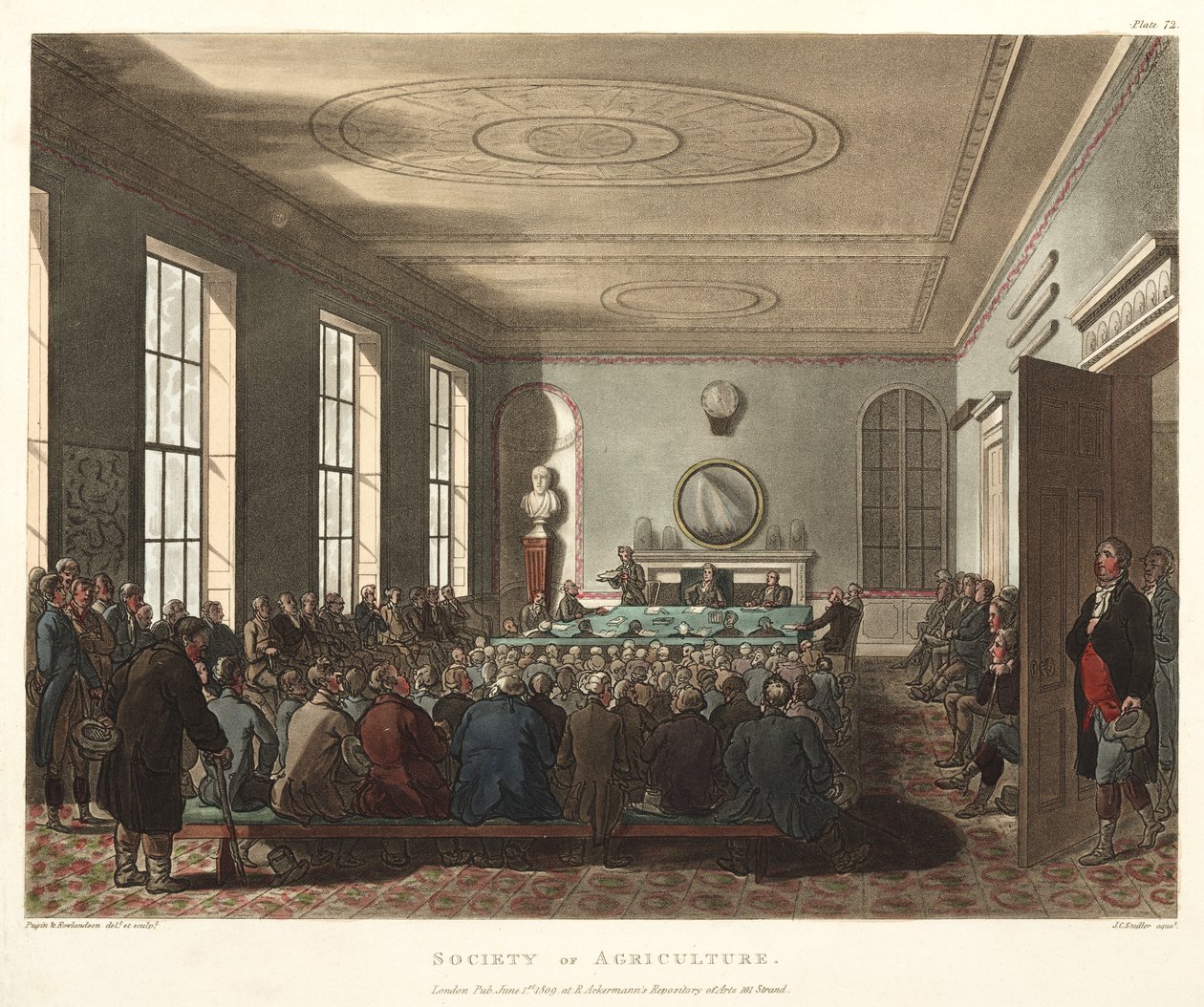 Society of Agriculture, from Ackermann