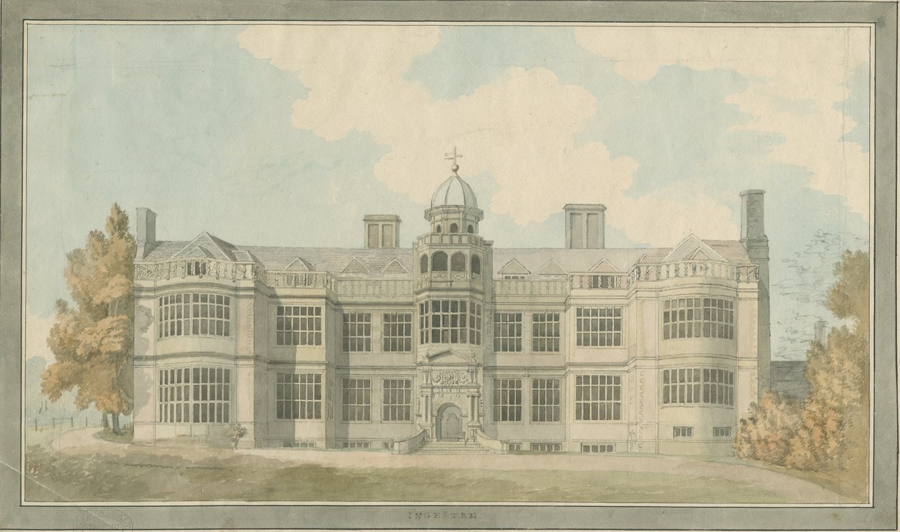Ingestre Hall by T Carter