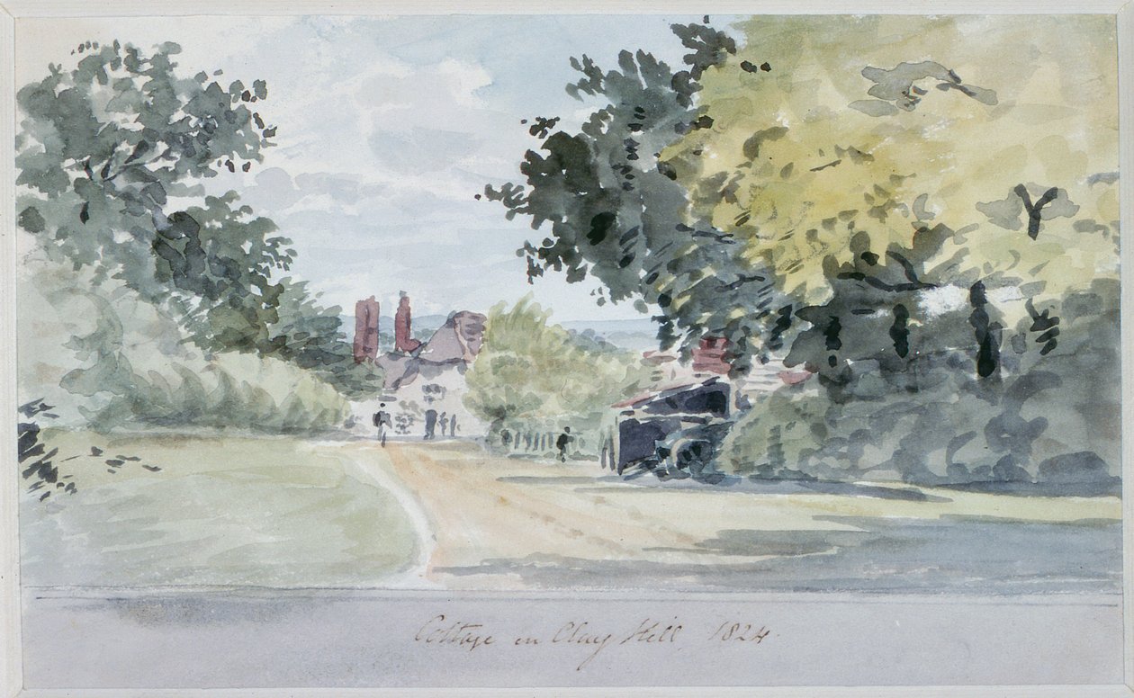 Cottage on Clay Hill, Enfield by T. Clark