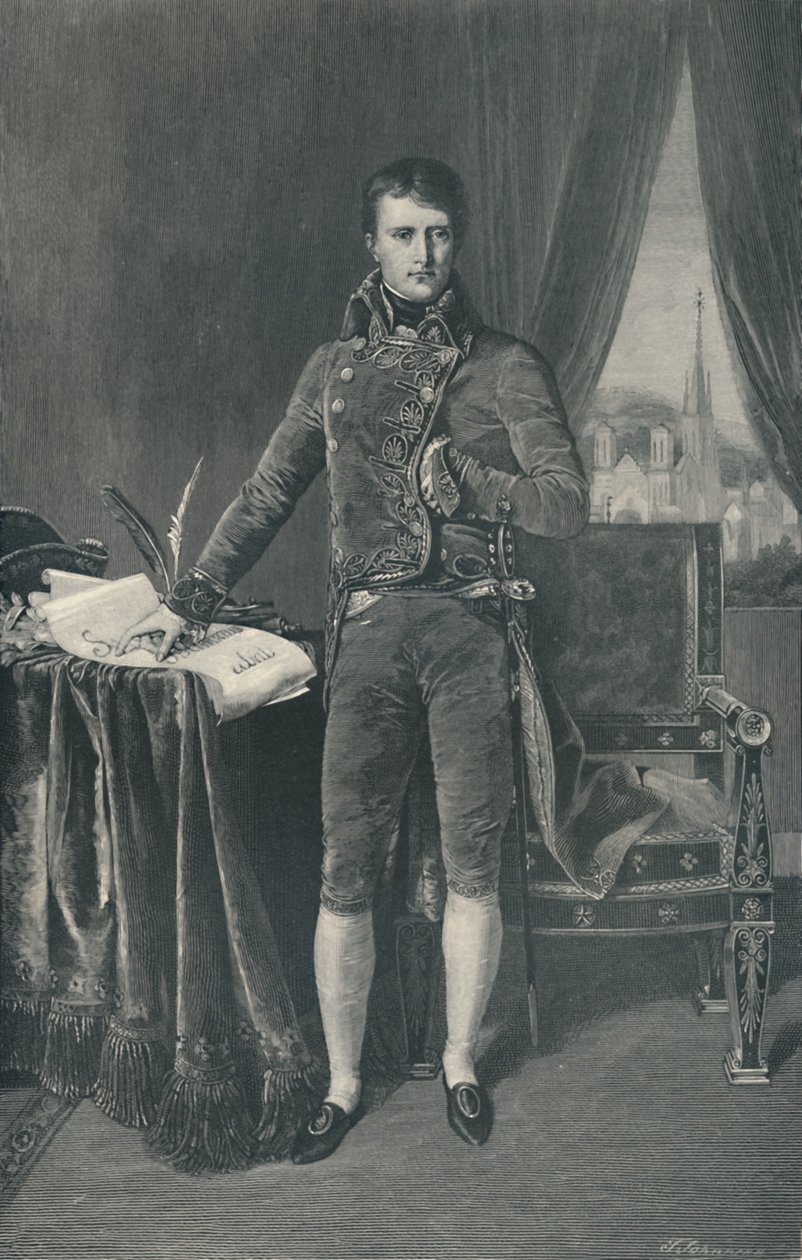 Napoleon Bonaparte, First Consul by T. Johnson