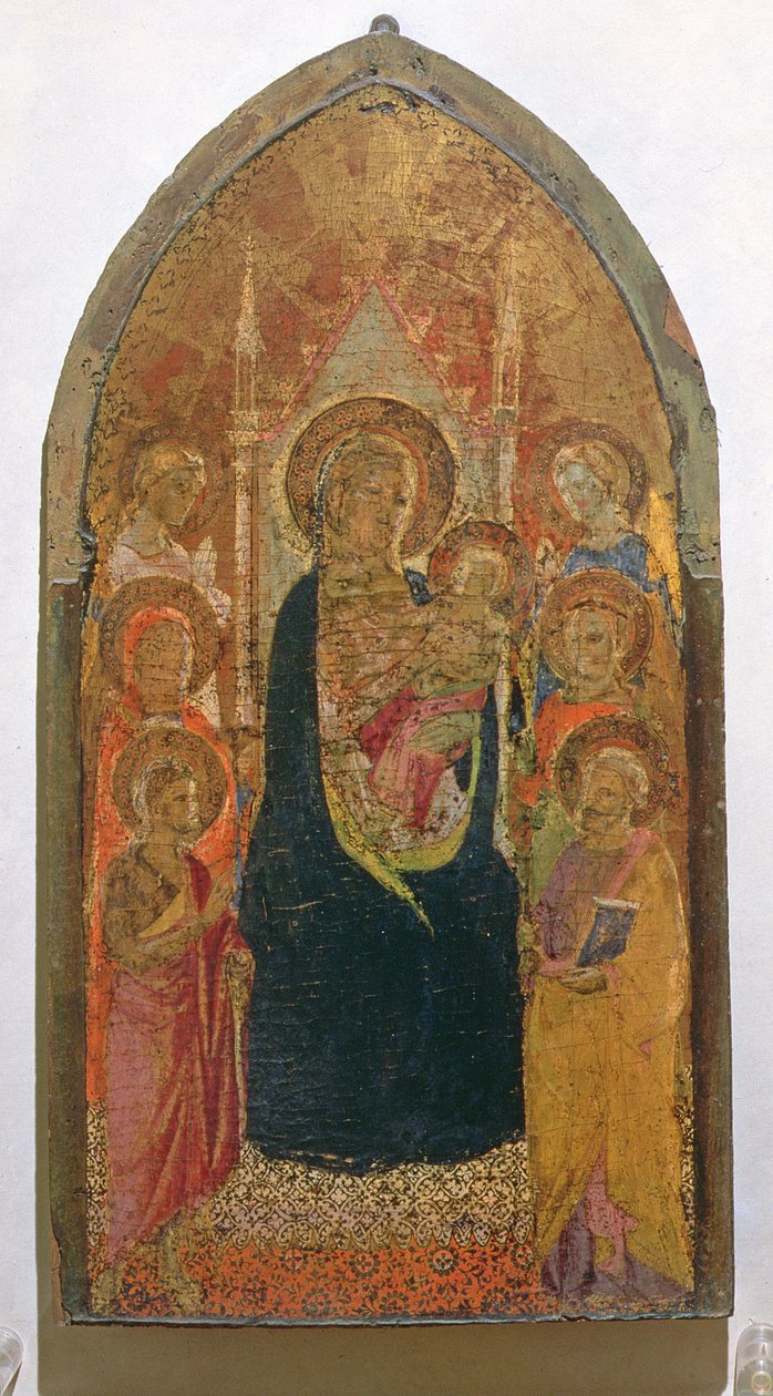 Madonna and Child with Saints by Taddeo Gaddi