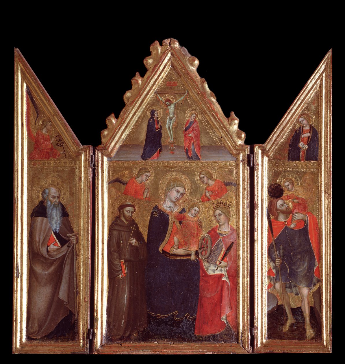 Virgin with Child and Saints by Taddeo di Bartolo