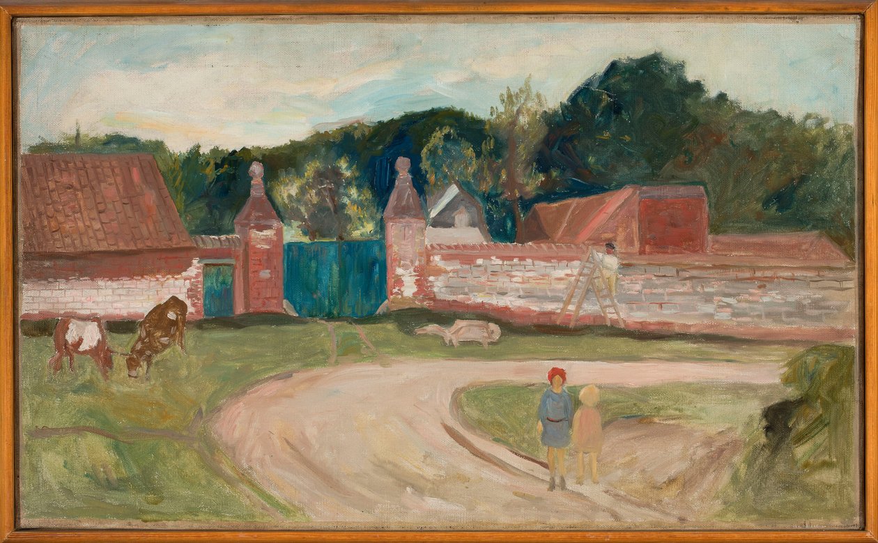 Road in Front of the Farm by Tadeusz Makowski