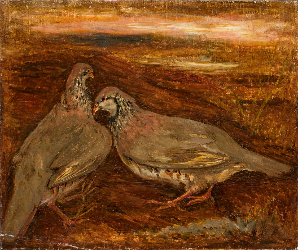 Two Birds by Tadeusz Makowski