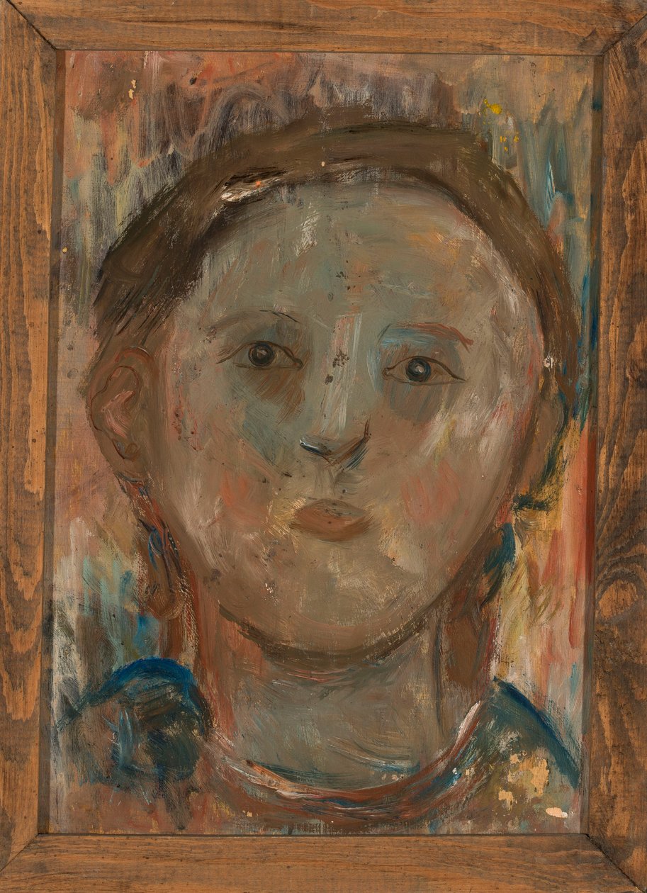 Head of a Girl by Tadeusz Makowski