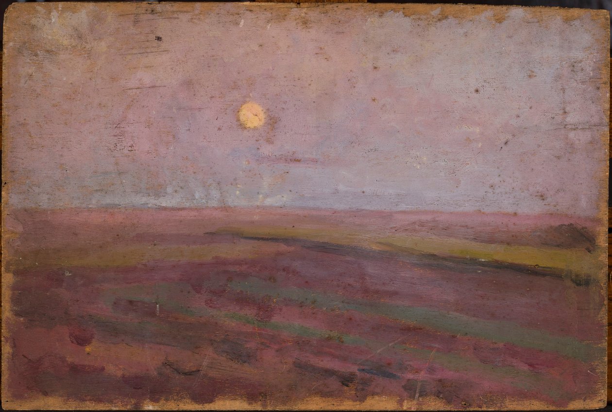 Lilac Landscape by Tadeusz Makowski