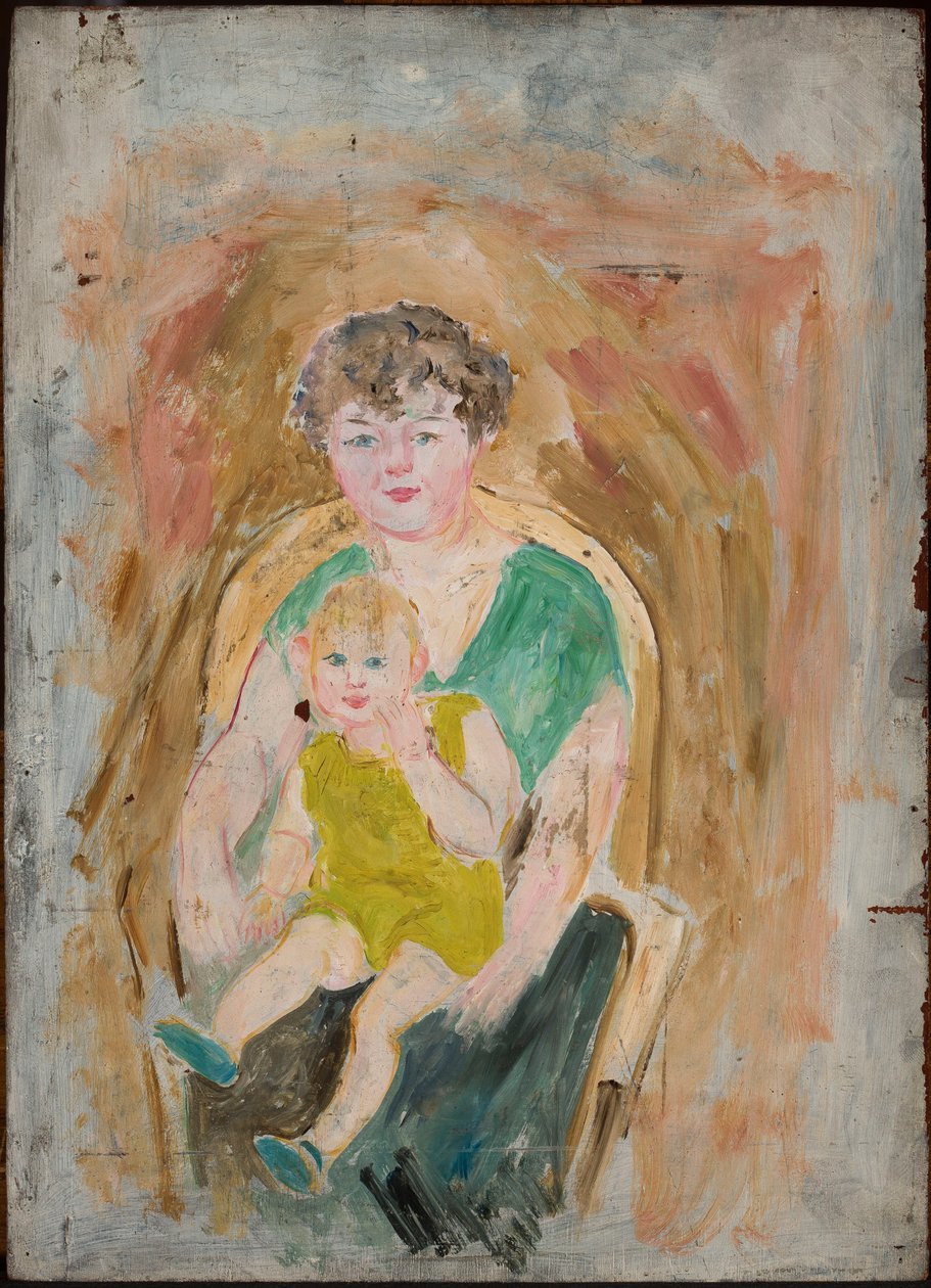 Mother with Child by Tadeusz Makowski