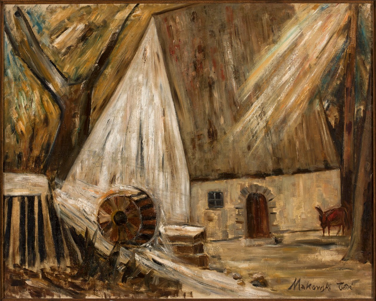Mill (in Banay) by Tadeusz Makowski
