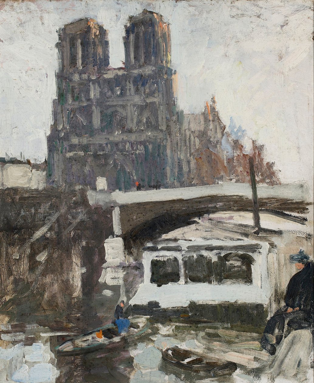 Notre-Dame by Tadeusz Makowski