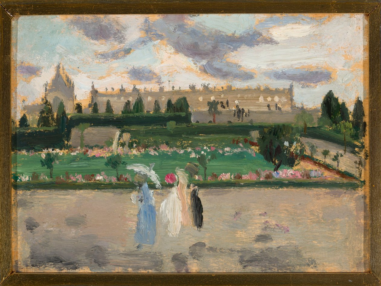 Urban Landscape (Esplanade des Invalides) by Tadeusz Makowski