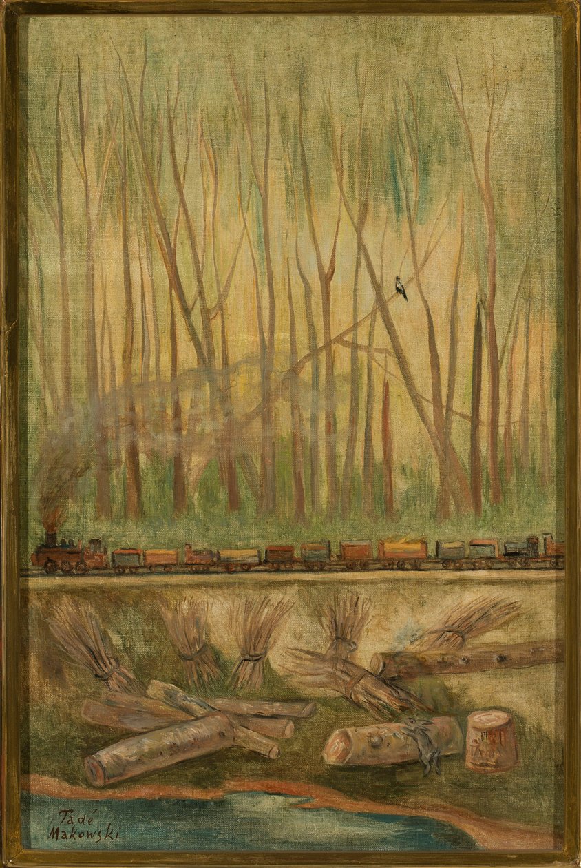 Train by Tadeusz Makowski