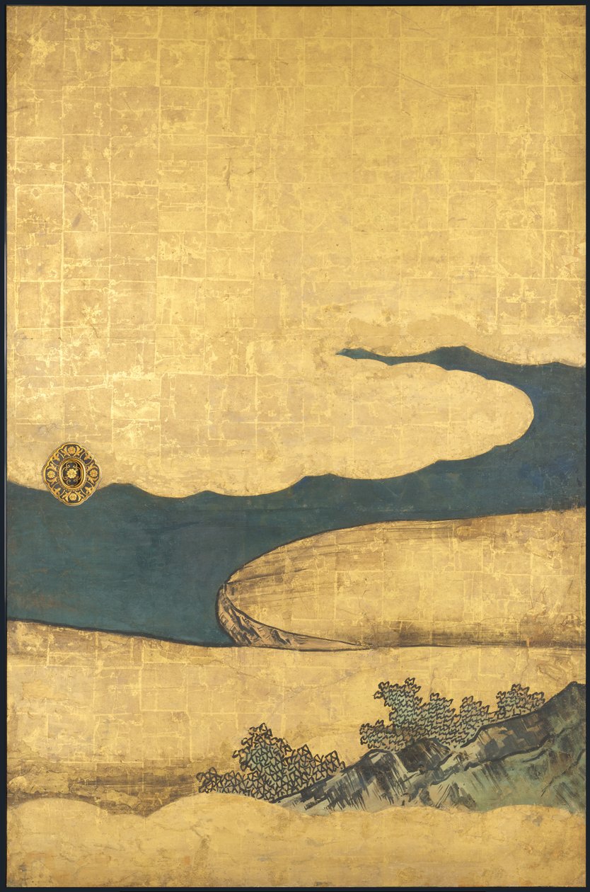 A Game of Go, from the Four Accomplishments, Beginning 17th Century by Takanobu Kano
