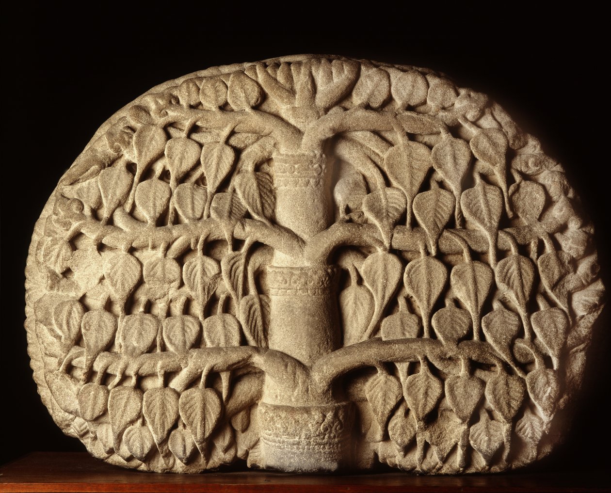 Bodhi Tree by Thai School: Highest-quality art reproduction