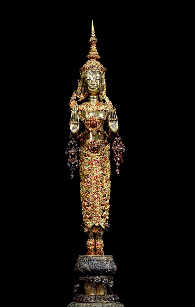 Standing Buddha, Ratanakosin style, 18th-19th century by Thai School