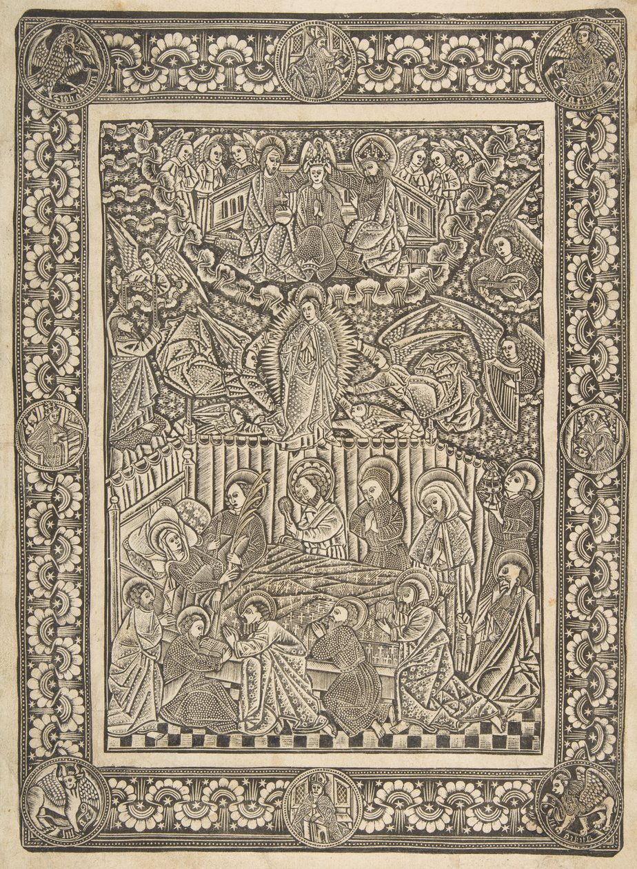 The Death, Assumption, and Crowning of the Virgin by The Master of the Mountainlike Clouds
