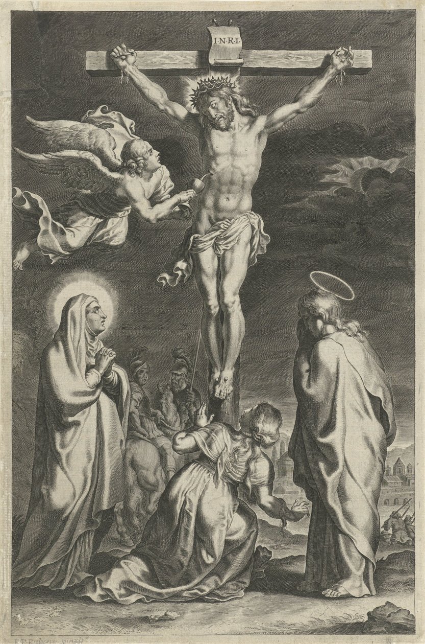 Christ on the Cross by Theodoor Galle (possibly)