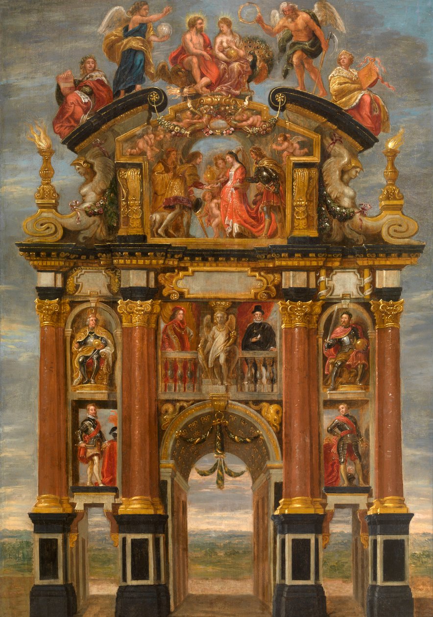 Triumphal Arch of King Philip IV of Spain by Theodoor van Thulden