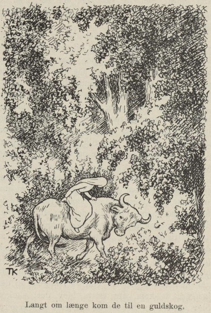 Katie Woodencloak by Theodor Kittelsen