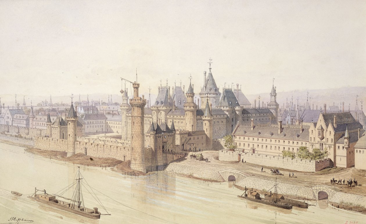 The Louvre during the Reign of Charles V 