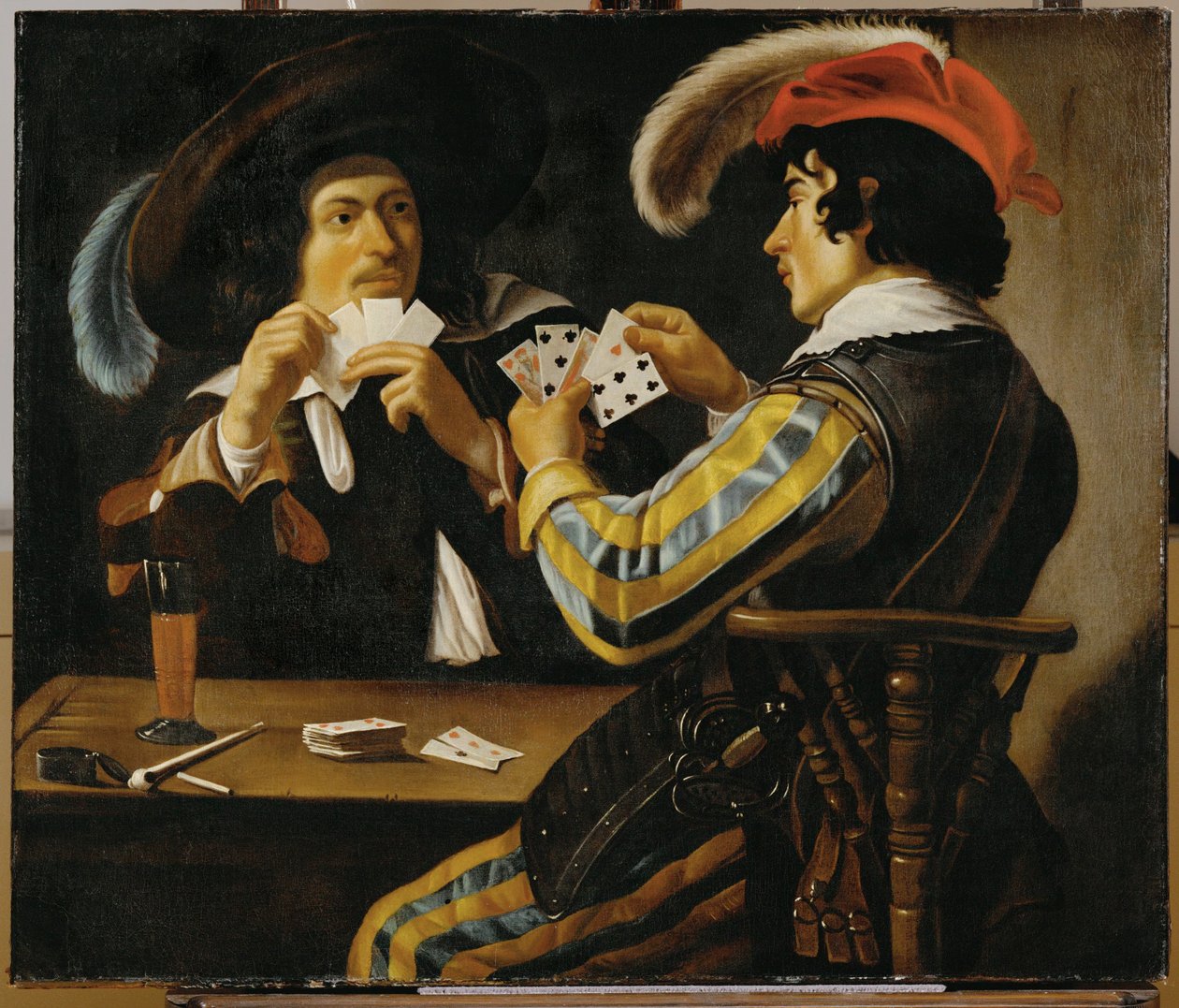 A Game of Cards by Theodor Rombouts